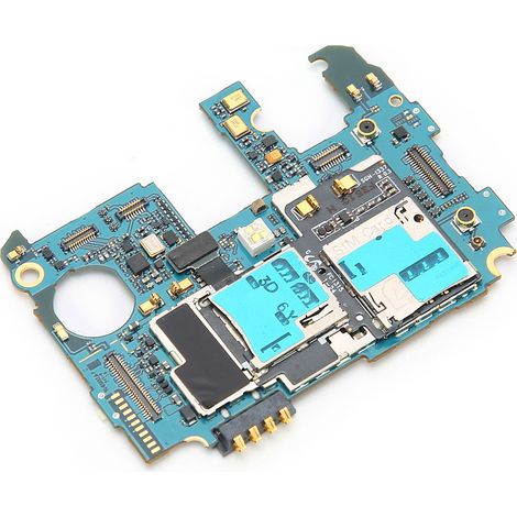 Carte mère de téléphone portable bleue en ABS écologique et durable, accessoire pour Samsung S4I337 (1/5)