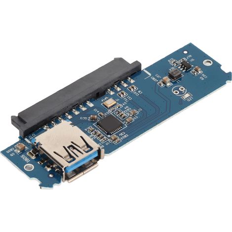 Adaptateur USB 3.0 vers SATA pour disque dur 6 Gbit/s, Plug and Play, avec indicateur LED, câble adaptateur SATA vers USB pour disque dur/SSD 2,5 pouces (1/5)