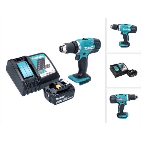 Makita DDF 453 RF1 Akku Bohrschrauber 18 V 42 Nm + 1x Akku 3,0 Ah + Ladegerät (1/5)
