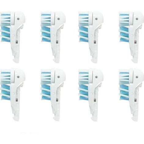 Tete de brosse a dents de rechange compatible avec Oral B Cross Action Power trente sept trente trois et quarante sept trente deux