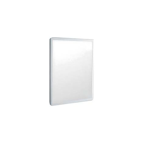 SPECCHIO BAGNO IN ABS mm.333x254x21 colore bianco AGLAIA