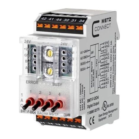 Metz Connect 110886132170 24 V/AC, 24 V/DC 200 mA Nbr. de sorties:4 x Contenu 1 pc(s) Q818163
