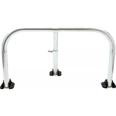 Ultra Secure – Arceau de parking galvanisé avec serrure intégrée – Acier 2 mm – Dimensions 860x470x45 mm – Fixation béton avec 6 boulons
