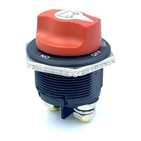 Commutateur d'Isolateur de Batterie de Voiture marche/arrêt, Max 32 V 200 A CONT 300 A INT Coupe Circuit Interrupteur de Déconnexion de Batterie pour Voitures, Bateaux,Véhicules