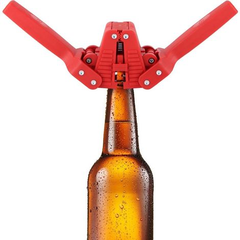 Capsuleuse manuelle en plastique pour bouteilles de bière, matériel de brassage amateur