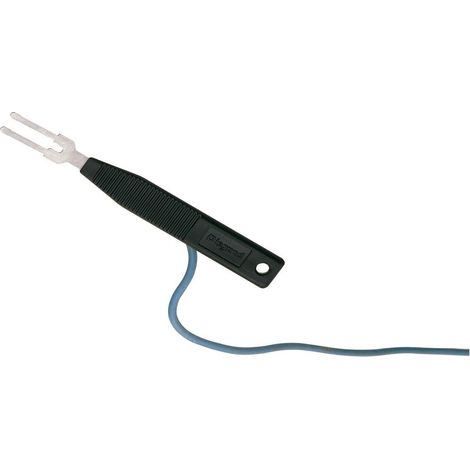 Préhenseur double pour porte-repères Mémocab de 18mm tenant et aboutissant LEGRAND 037989 (1/2)