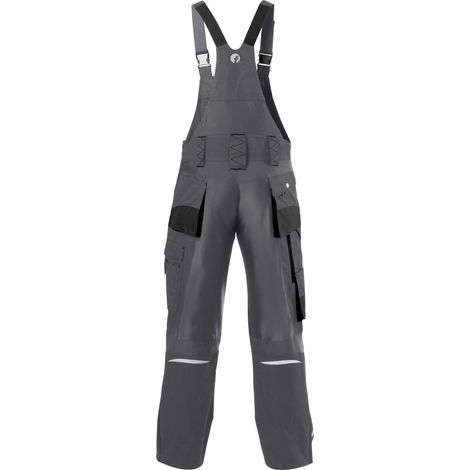 Fortis Latzhose Herren PERFORMANCE 24 Gr. 50 dunkelgrau/schwarz (1/5)