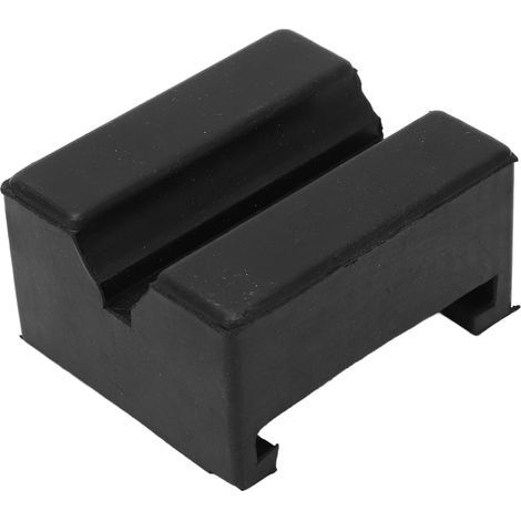 Adaptateur de support de cric universel, fente carrée, caoutchouc résistant à l'usure, tampon de protection de soudure par pincement pour voiture (1/5)