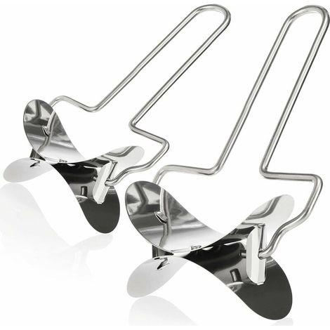 royaluxe - 2pcs emporte-pièces, emporte-pièces pour biscuits, pâtes, boulettes et raviolis, coupe-pâte et rouleau à biscuits, rouleaux à pâte ronds, 7,7cm et 9,5 cm, (1/5)