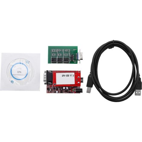 Upa USB-Programmiergerät – Diagnosegerät – Upa V1.3 USB-Steuergeräteprogrammiergerät mit Adapter für Autoradios der Version 2013