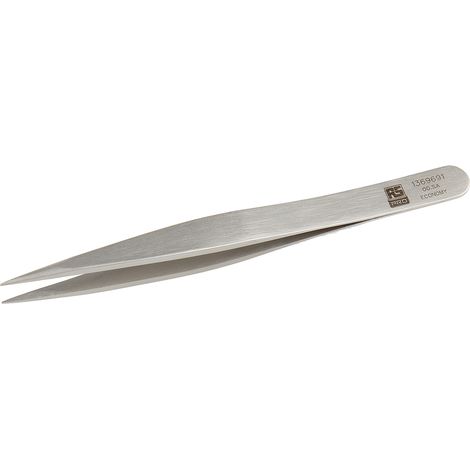 Brucelles RS PRO 00.SA pointe plate en inox, L. 120 ( Prix pour 1 ) (1/2)