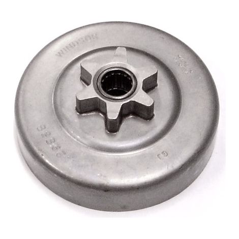 Mc Culloch – Pignon de chaîne pour tronçonneuse – Type étoile 3/8 LP – 6 dents – Diamètre 69 mm – Compatible avec modèles Titan et Mac