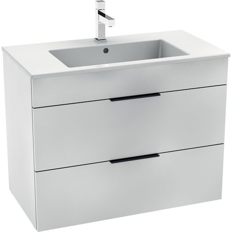 Jika Cube - Meuble avec lavabo, 79x42x61 cm, blanc H4537621763001 (1/5)