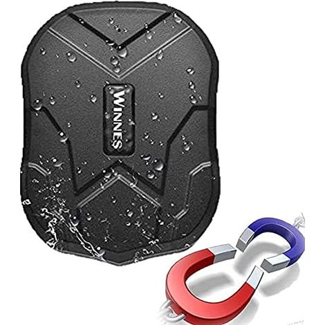 GPS Tracker, Real Time Tracking Waterproof with Alarm and APP Locator for Truck, Car, Motorcycle, Freezer, Boat (5000mah) (1/5)