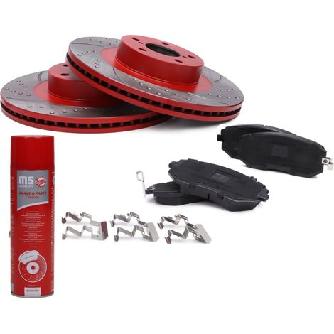 KIT DE DISCOS Y PASTILLAS DE FRENO DELANTERO SPORT-EXTREME SUBARU IMPREZA, LEGACY V, OUTBACK 1.5/1.6/2.5 (1/4)