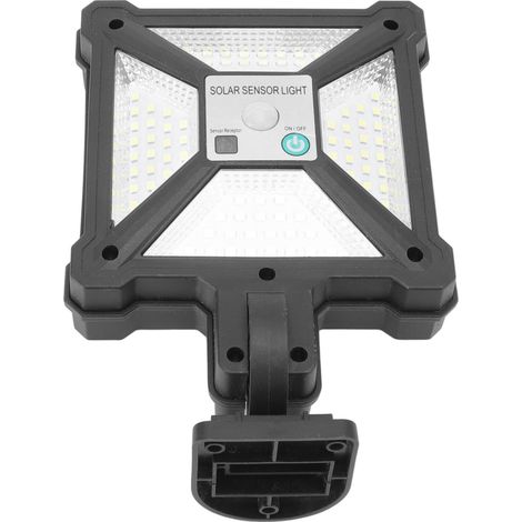 Solarbetriebene LED-Straßenleuchte mit Bewegungsmelder, IP65 wasserdicht, LED-Wandleuchte für Hof, Terrasse oder Garten. (1/5)