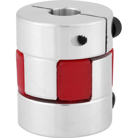 Aluminium-Wellenkupplung D25 L30 - 8-8 mm für Apple