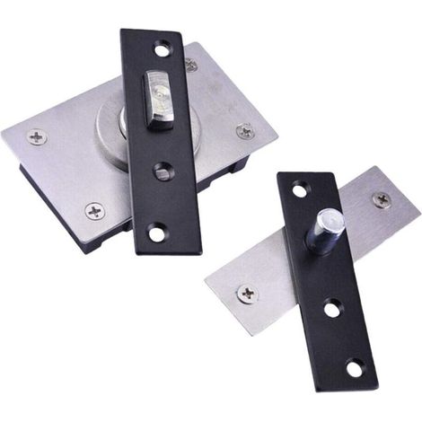 Bisagras de eje de puerta giratorias de 360 grados tipo pivote de alta resistencia para puertas de aluminio. (1/5)