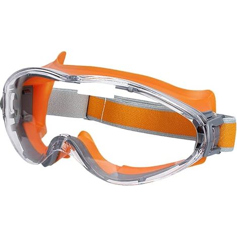 Lunettes de sécurité, lunettes de protection pour meuleuse d'angle, antibuée, adaptées au travail du bois, au meulage, au soudage ou à la découpe (1/5)
