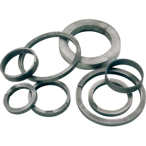 Metalideal Cercle en fer lisse brut Dimension extérieur - Ø 12 mm, Extérieur - rond, Section - Ø 130 mm