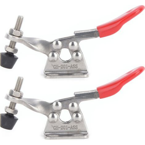 Pince à Bascule, Toggle Latch Toggle Latch Blamp 2PCS 304 ACHEUR SEDIDE RAPIDE SEDDING TOL MAIN 27 Kg pour le Boîtier de la Boîte à Outils, équipation Industriel (1/5)