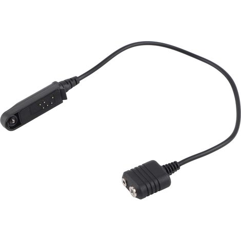 Adaptateur de câble audio 2 broches pour talkie-walkie Baofeng BF 9700 A 58 UV XR (tête K A58) (1/5)