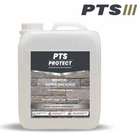PTS Protect Mineralimprägnierung – 1L wasserbasierter Schutz für mineralische Oberflächen, hydrophob und Schmutzabweisend (1/5)
