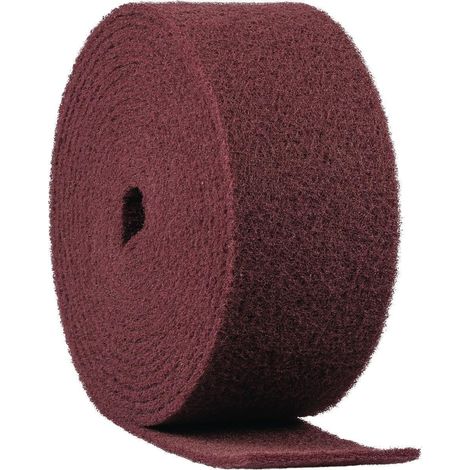 KLINGSPOR Rouleau abrasif non tissé NRO 400 longueur 10 m largeur 100 mm medium brun rouge - 258870