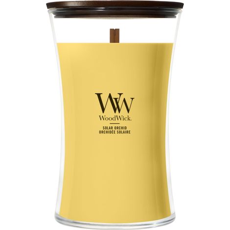 Bougie parfumée  Grande bougie sablier  Orchidée solaire  Cadeaux parfaits pour femmes (1/5)