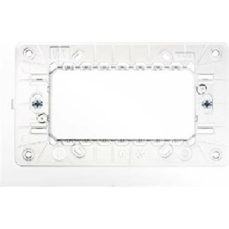 Simon urmet supporto slim 4 moduli con viti 10704n