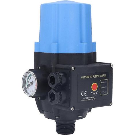Interrupteur de contrôle de pression automatique pour pompe à eau 1,5 bar - 2,2 bar, étanche, réglable, pour une gestion efficace de l'eau (1/5)