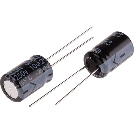 Condensateur RS PRO 10µF, 250V c.c.