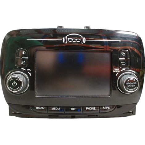 [PRODUIT D'OCCASION] Autoradio FIAT 500 ♻️ Ref Oe. 735710477 - Garantie à vie (1/5)