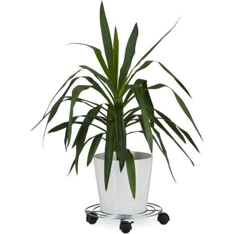 Plant roller with brake (1/5)