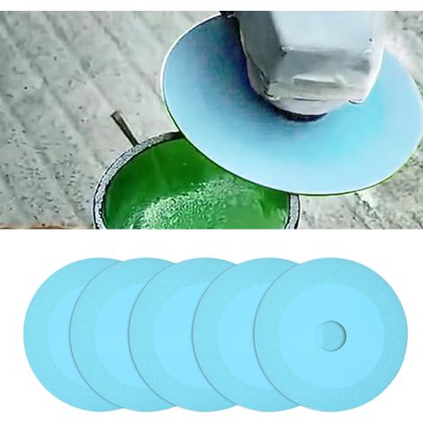 Disco de corte de vidrio – 100 mm – 5 piezas – Diamante ultrafino – Irrompible (1/5)