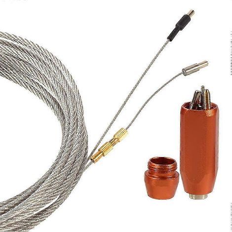 Werkzeugset zur internen Kabelverlegung für Fahrradrahmen, Montageanleitung für hydraulische Brems- und Schaltzüge, Werkzeug zum Einziehen interner Kabel, kompatibel mit dem Antriebsstrang (1/5)