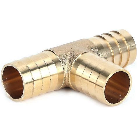 raccords en T filetés 3/4 po en laiton pour tuyau d'arrosage, gaz, carburant, eau, airSep (1/4)