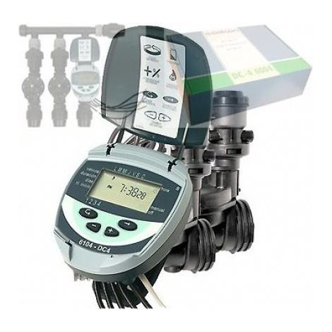 Kit Programador Dc 4 Galcon Riego Jardin