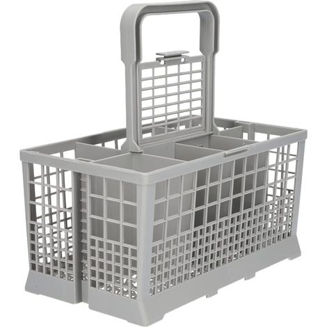 McFilter Universal Besteckkorb für Geschirrspüler AEG Miele Siemens Neff Bosch Gaggenau Küppersbusch etc. - 24 x 13,6 x 12 cm - Crezuo