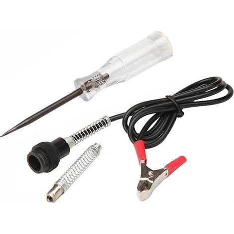 Digital LCD electrical circuit tester, indicator light, voltage test pen for car and truck - AquaForge (1/5)