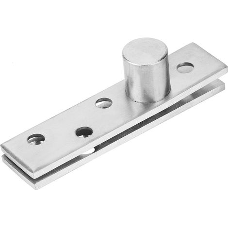 2 charnières pivotantes à 360 degrés en acier inoxydable, charnières de porte rotatives de 75 mm de long, pivot excentrique (1/5)