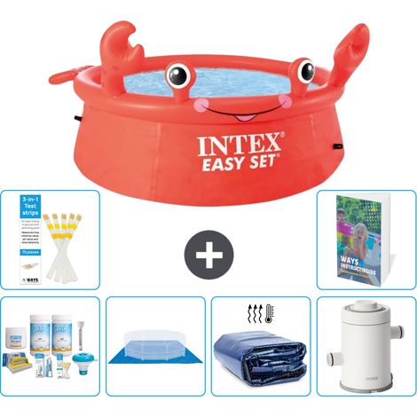 Intex Piscine Easy Set Ronde - Crabe - 183x51 cm - 7-pièces S115 (1/5)