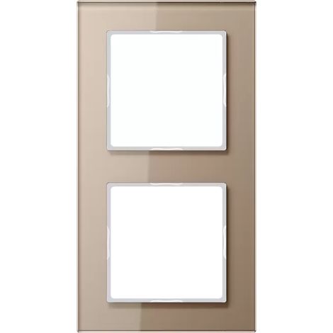 Jung Glasrahmen 2fach champ waage-/senkrecht AC 582 GL CH (1/2)