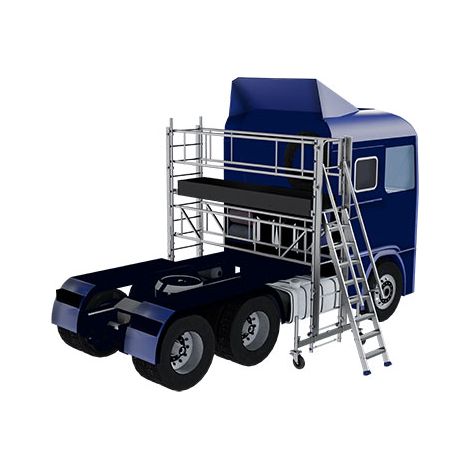 Accesso tramite scale - Altezza piattaforma 2.21m - EC230/ESC