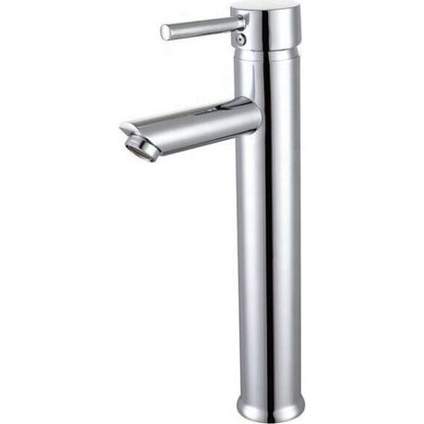 Miscelatore rubinetto lavabo bagno cromato + piletta click clack RAY 87388