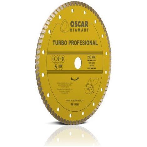 Disco Diamante Profesional Laser Turbo 230mm STAYER