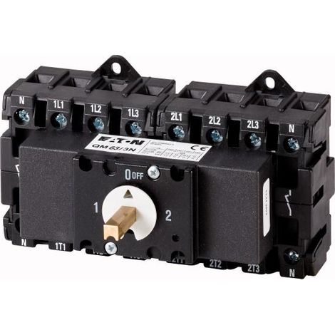 Sélecteur 2x4p 63A Inter-sectionneur001319915 EATON QM63/3N
