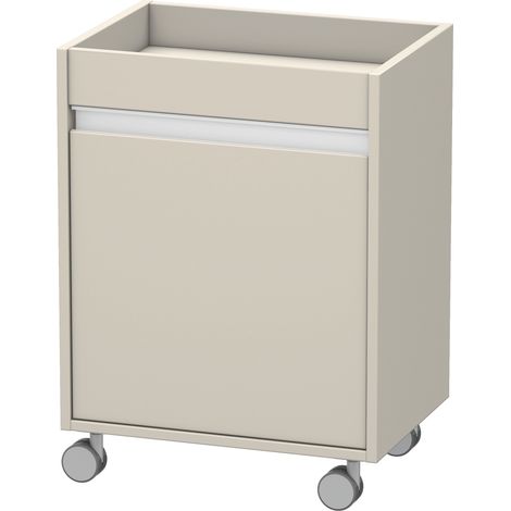 Cajonera móvil Duravit Ketho, 500x670x360 mm, 1 puerta, abatible