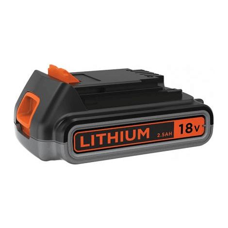 Batería de litio 18V 2.5Ah Black and Decker