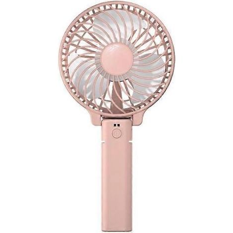 Ventilateur portable USB à 3 vitesses, pliable à 180°, mini ventilateur électrique personnel avec batterie rechargeable de 2000 mAh (1/5)